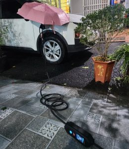 sạc ô tô điện 7kW di động cho vf5 - evcarvietnam.vn