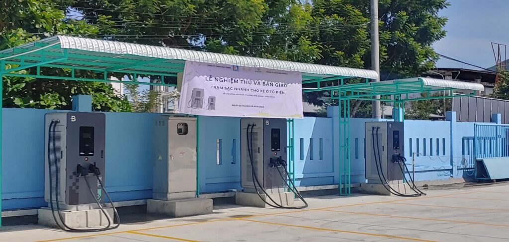 trạm sạc ô tô điện Beny siêu nhanh tại Đà Nẵng - evcarvietnam.vn