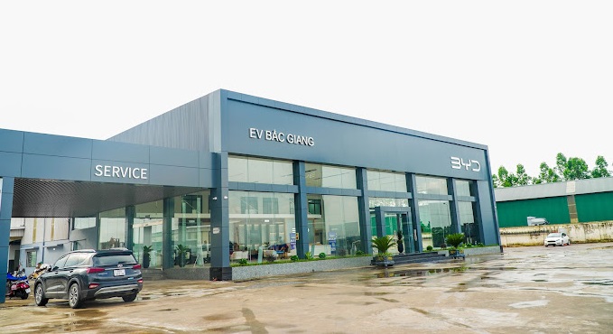 showroom BYD, đại lý BYD tại Bắc Giang, BYD EV Bắc Giang - evcarvietnam.vn