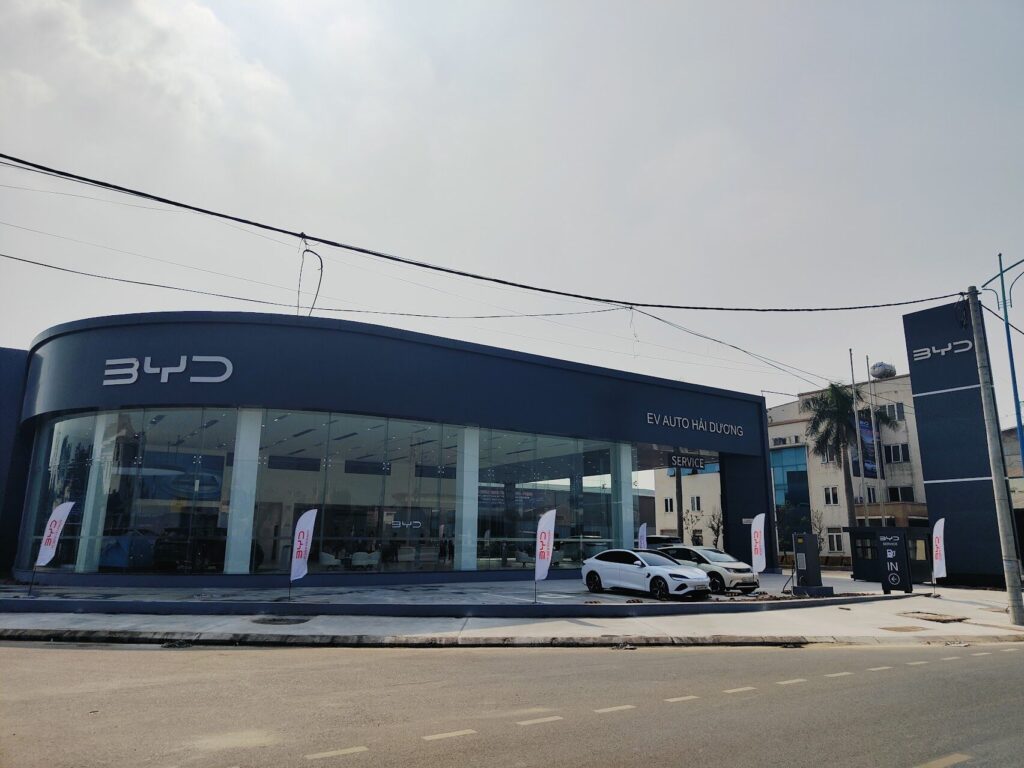 đại lý byd - showroom byd tại hải dương - byd ev auto hải dương - evcarvietnam.vn