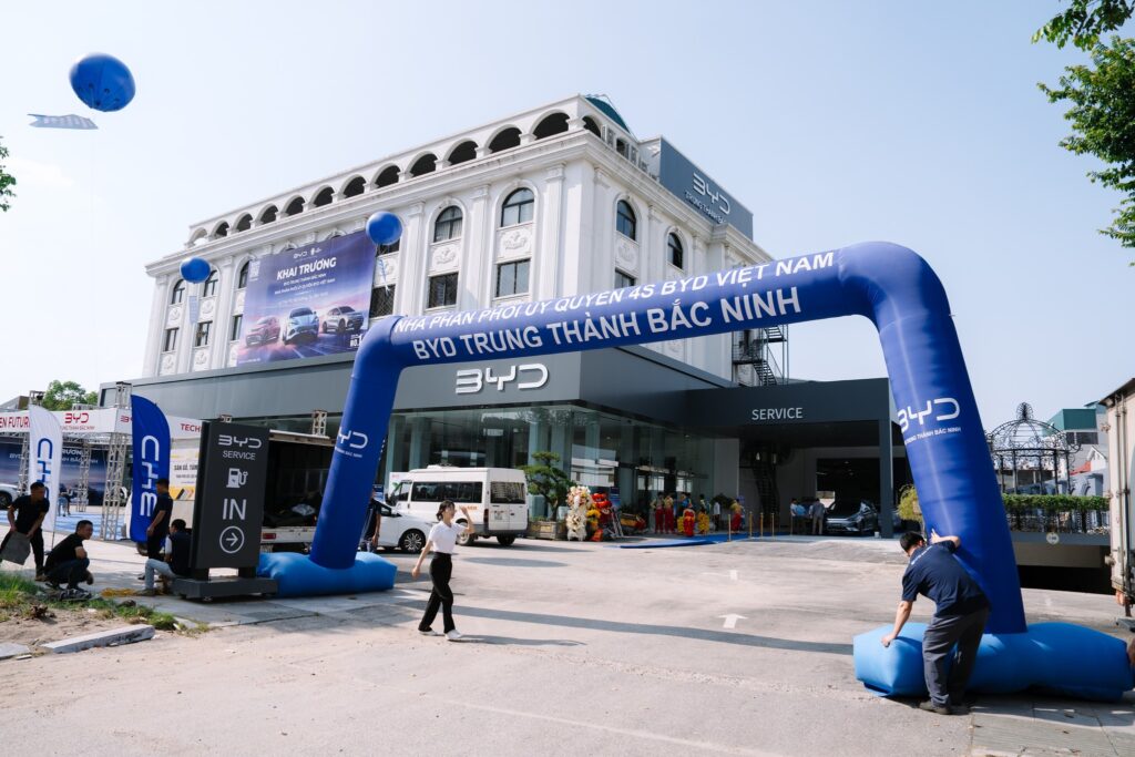 đại lý byd -showroom byd tại Bắc Ninh - BYD trung thành Bắc Ninh - evcarvietnam.vn