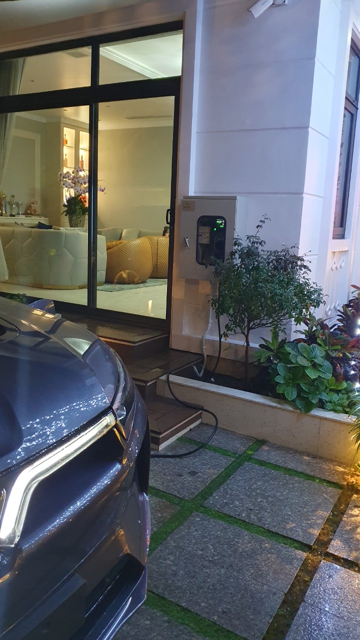 sạc ô tô điện autel - sạc ô tô điện 22kW cho xe vinfast VF9 tại Hải phòng - evcarvietnam.vn
