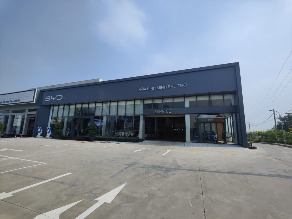 BYD hòa bình minh phú thọ, đại lý byd, showroom byd tại phú thọ - evcarvietnam.vn