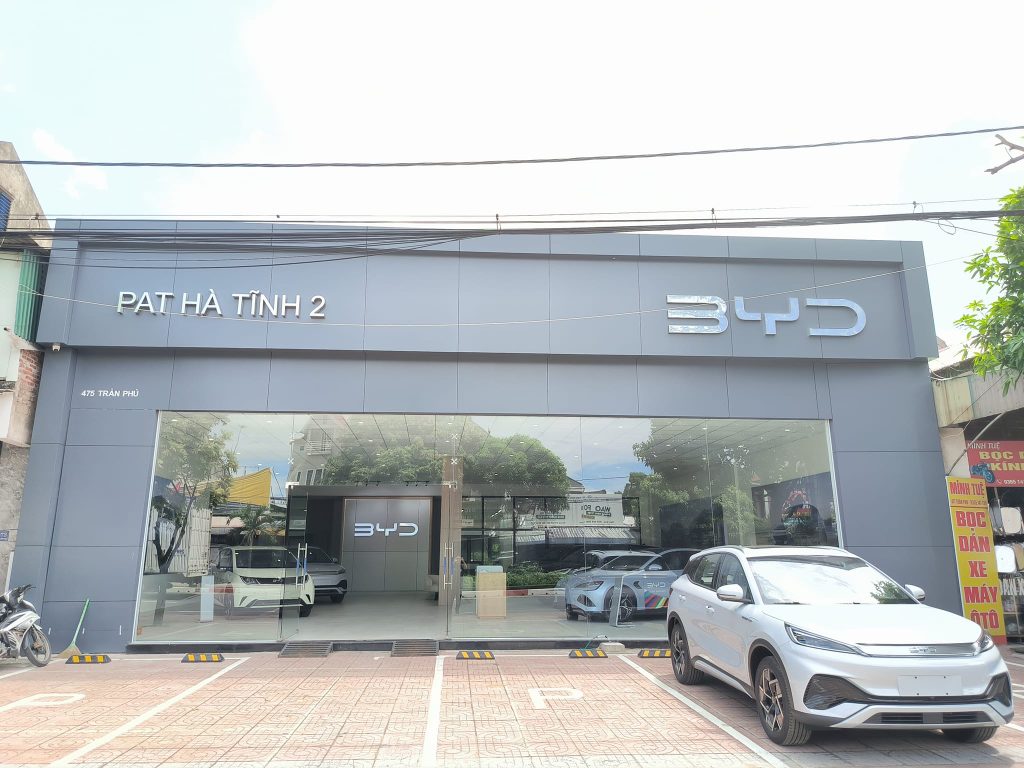 byd PAT hà tĩnh - đại lý BYD, showroom byd tại hà tĩnh - evcarvietnam.vn