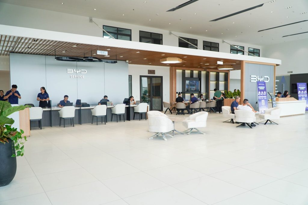 showroom BYD, đại lý BYD tại Bắc giang, Xưởng dịch vụ BYD EV Bắc Giang - evcarvietnam.vn