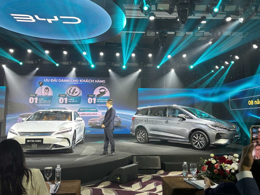 byd m6 và byd han ra mắt tại việt nam - evcarvietnam.vn