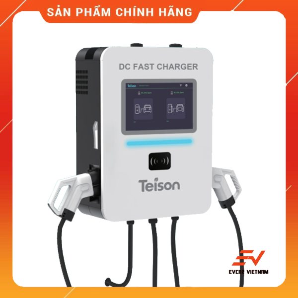 Sạc ô tô điện Teison 40kW - 2 súng sạc nhanh cho ô tô - evcarvietnam.vn