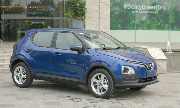 thân xe vinfast vf5 - evcarvietnam.vn