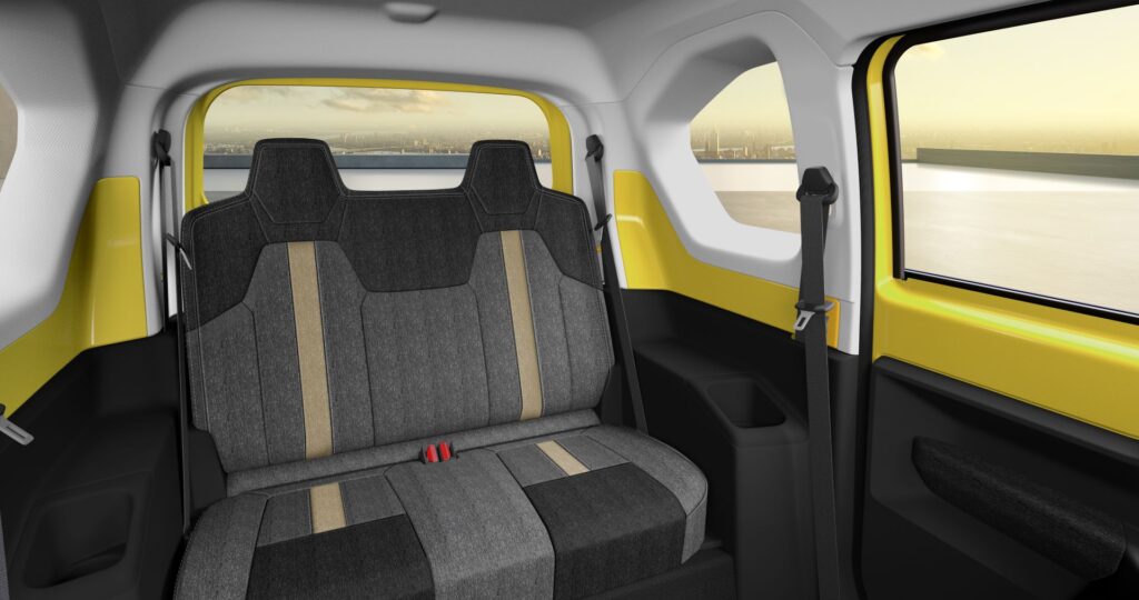 nội thất xe vinfast vf3 - evcarvietnam.vn