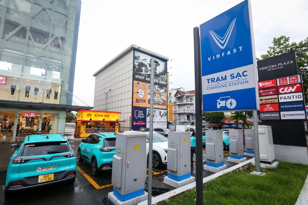mô hình kinh doanh nhượng quyền trạm sạc kết hợp với tttm, nhà hàng - evcarvietnam.vn